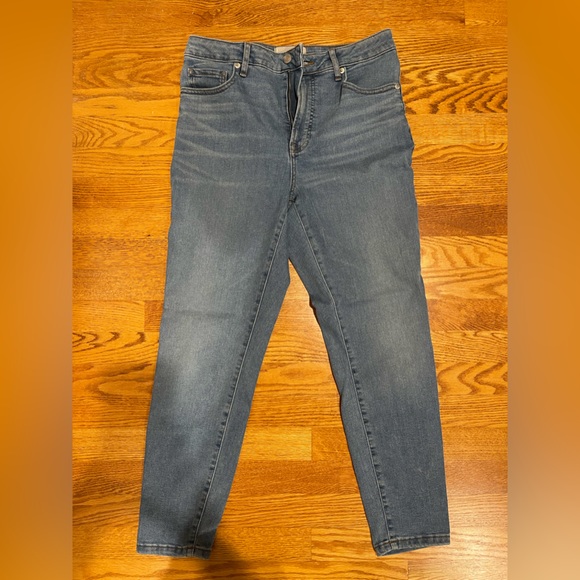 Everlane Cury Highrise Skinny Jeans Size 30 Crop - Picture 1 of 4